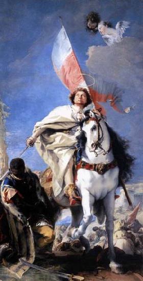 Giambattista Tiepolo St James the Greater Conquering the Moors oil painting picture